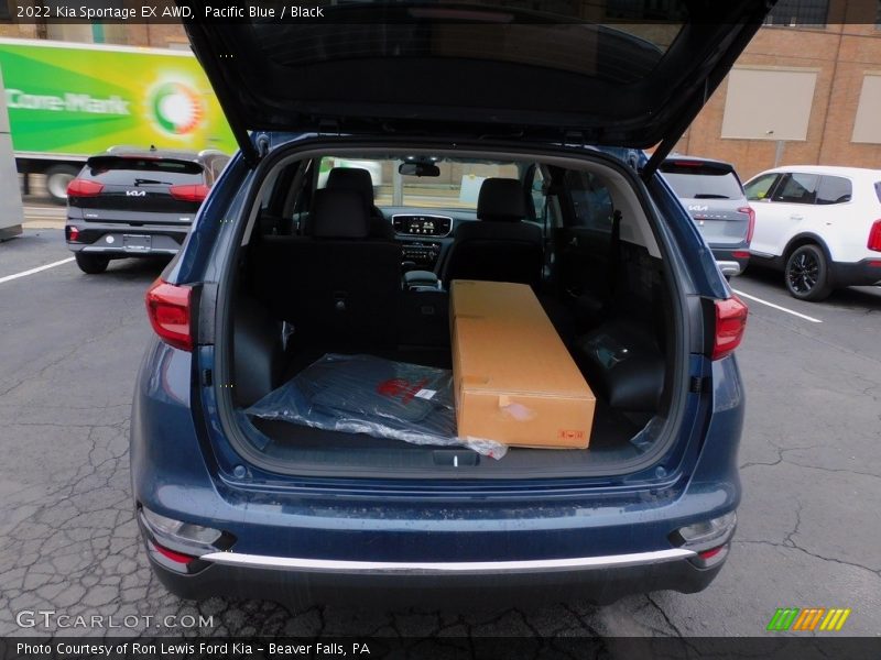 Pacific Blue / Black 2022 Kia Sportage EX AWD