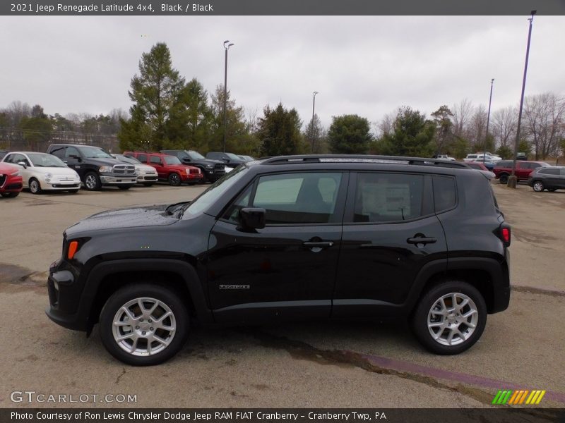 Black / Black 2021 Jeep Renegade Latitude 4x4