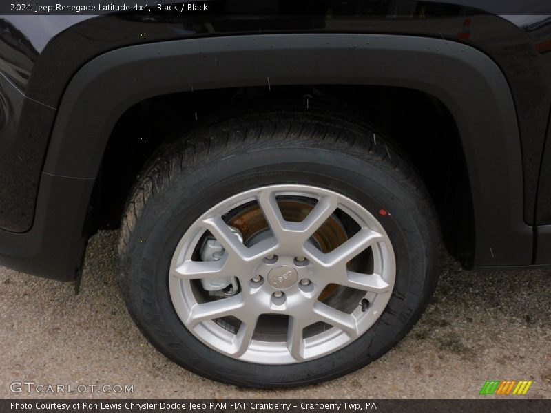Black / Black 2021 Jeep Renegade Latitude 4x4