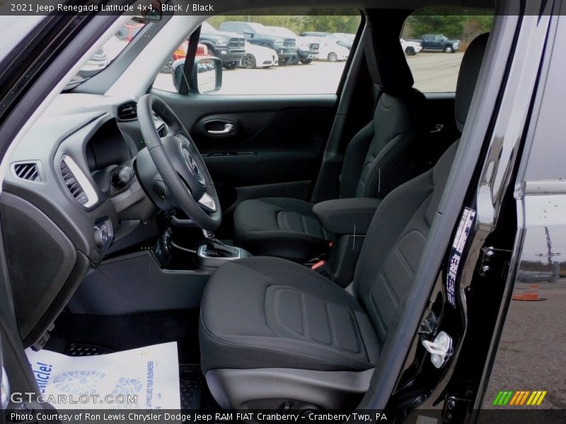 Black / Black 2021 Jeep Renegade Latitude 4x4