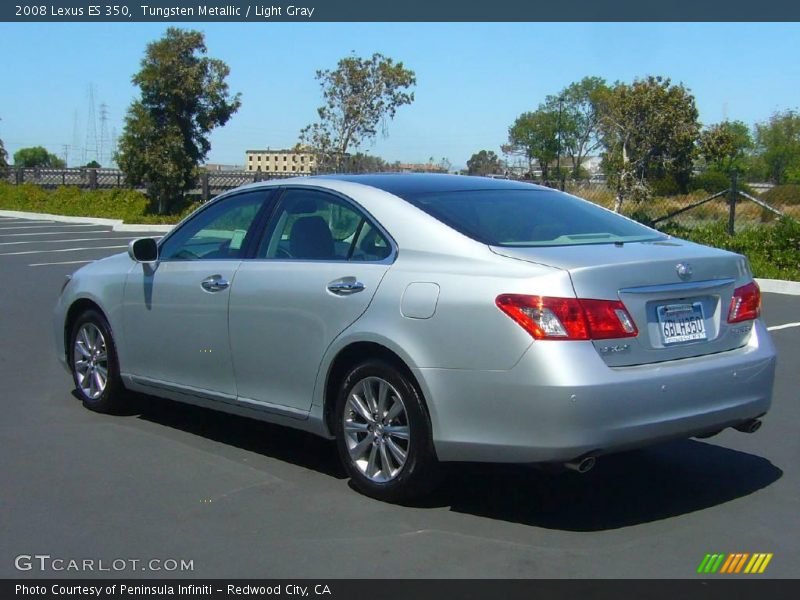 Tungsten Metallic / Light Gray 2008 Lexus ES 350