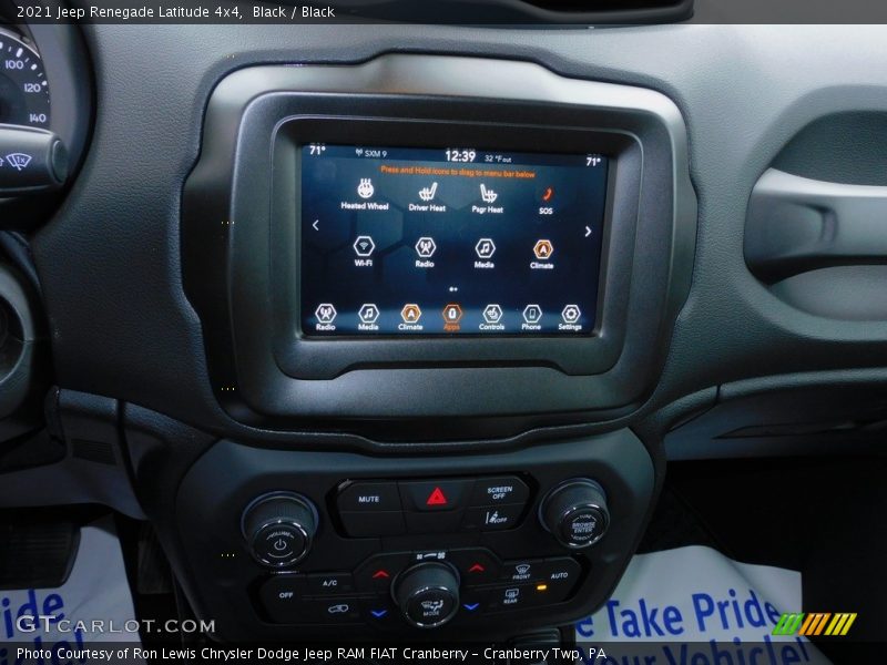 Black / Black 2021 Jeep Renegade Latitude 4x4