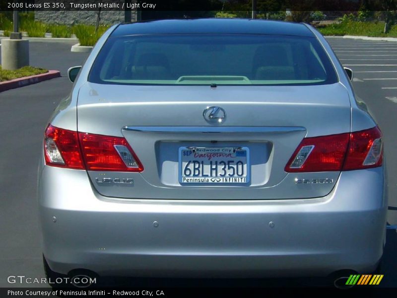 Tungsten Metallic / Light Gray 2008 Lexus ES 350