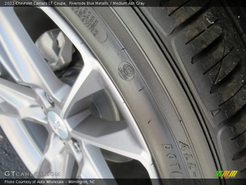 Riverside Blue Metallic / Medium Ash Gray 2021 Chevrolet Camaro LT Coupe