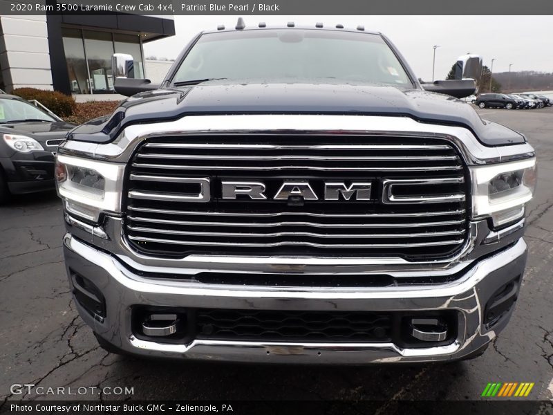 Patriot Blue Pearl / Black 2020 Ram 3500 Laramie Crew Cab 4x4