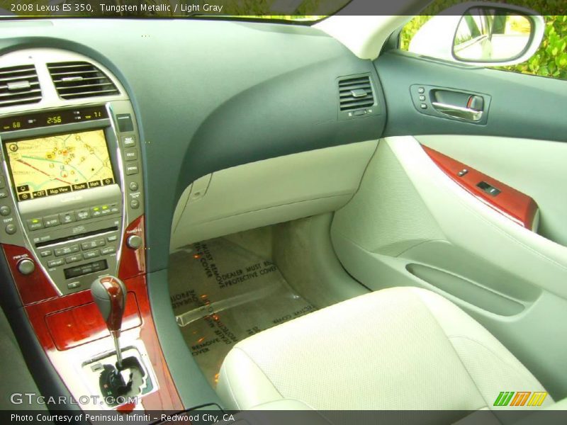 Tungsten Metallic / Light Gray 2008 Lexus ES 350