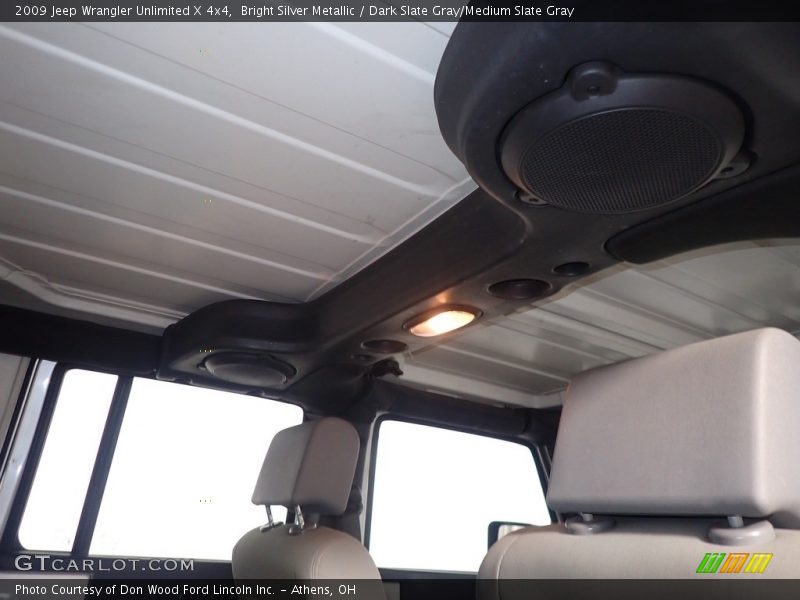 Bright Silver Metallic / Dark Slate Gray/Medium Slate Gray 2009 Jeep Wrangler Unlimited X 4x4