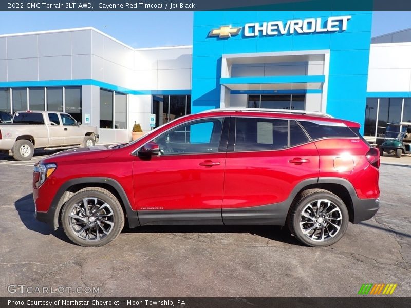  2022 Terrain SLT AWD Cayenne Red Tintcoat