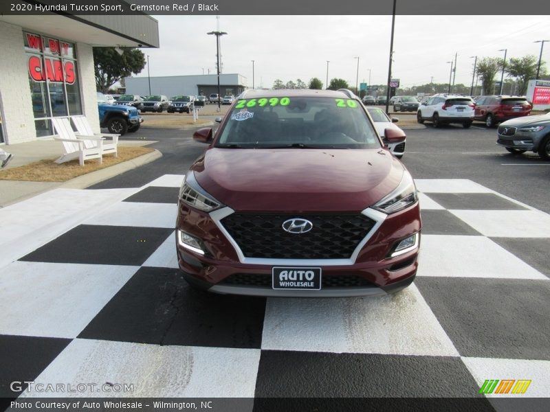 Gemstone Red / Black 2020 Hyundai Tucson Sport