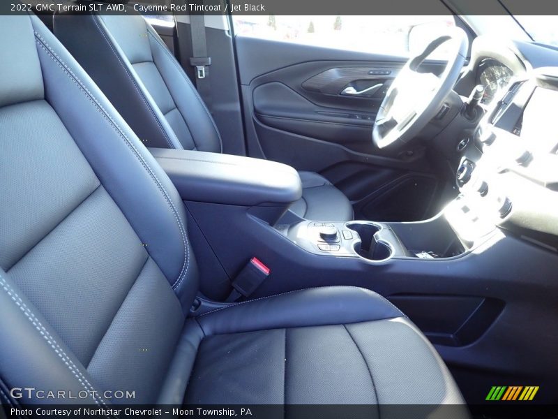 Cayenne Red Tintcoat / Jet Black 2022 GMC Terrain SLT AWD