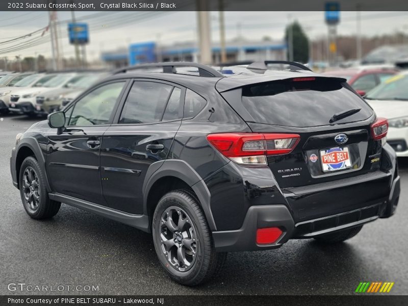 Crystal Black Silica / Black 2022 Subaru Crosstrek Sport