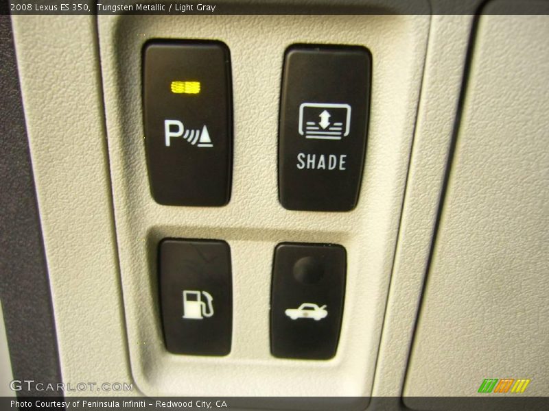 Tungsten Metallic / Light Gray 2008 Lexus ES 350