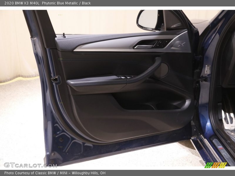Phytonic Blue Metallic / Black 2020 BMW X3 M40i
