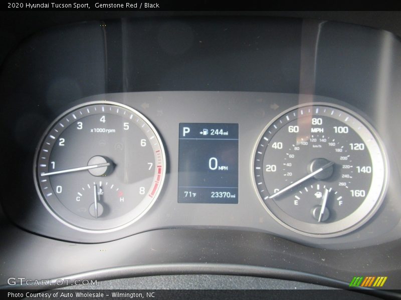 Gemstone Red / Black 2020 Hyundai Tucson Sport