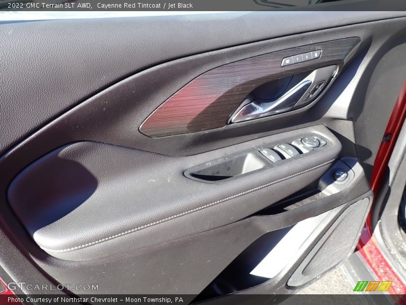 Cayenne Red Tintcoat / Jet Black 2022 GMC Terrain SLT AWD