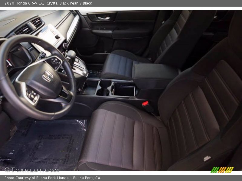Crystal Black Pearl / Black 2020 Honda CR-V LX