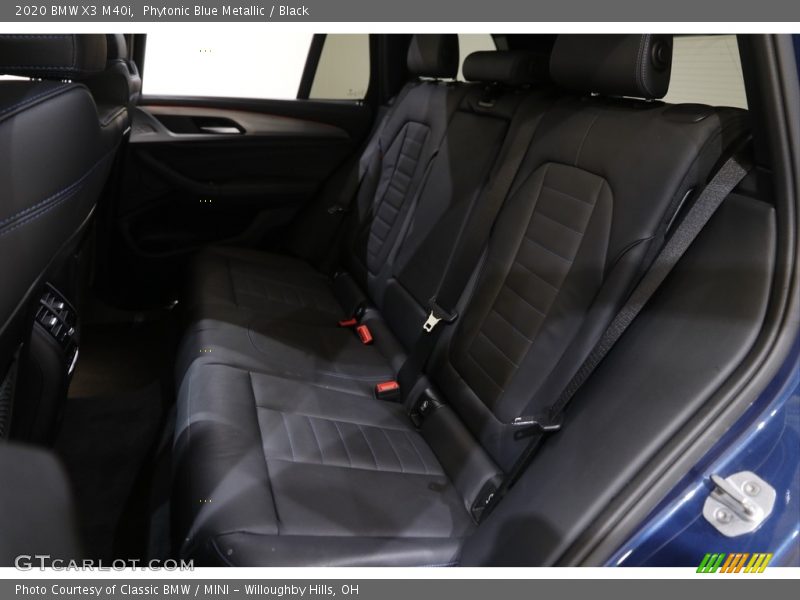 Phytonic Blue Metallic / Black 2020 BMW X3 M40i