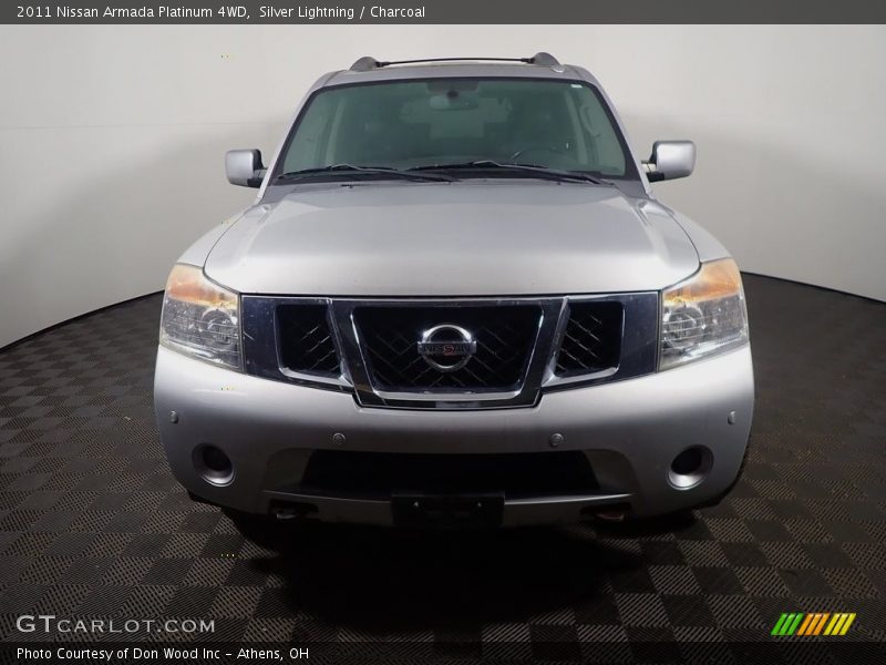 Silver Lightning / Charcoal 2011 Nissan Armada Platinum 4WD