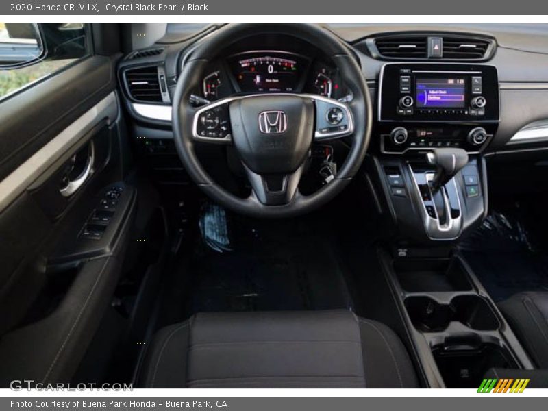 Crystal Black Pearl / Black 2020 Honda CR-V LX