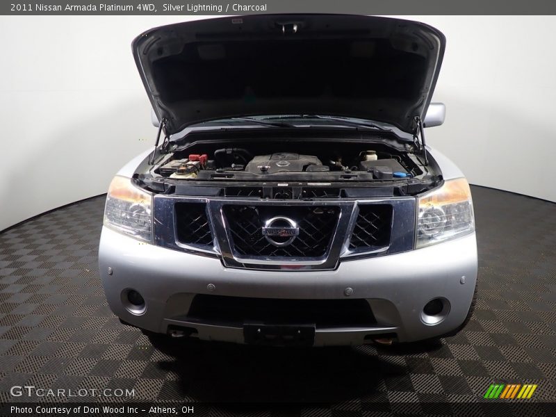 Silver Lightning / Charcoal 2011 Nissan Armada Platinum 4WD