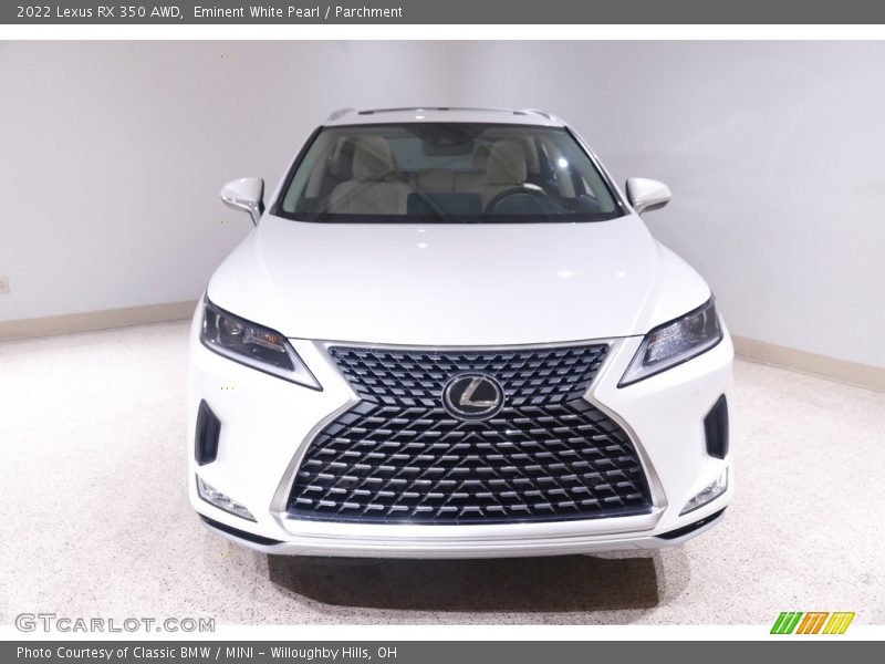 Eminent White Pearl / Parchment 2022 Lexus RX 350 AWD