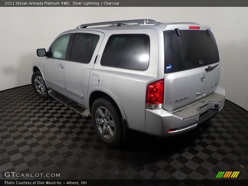 Silver Lightning / Charcoal 2011 Nissan Armada Platinum 4WD