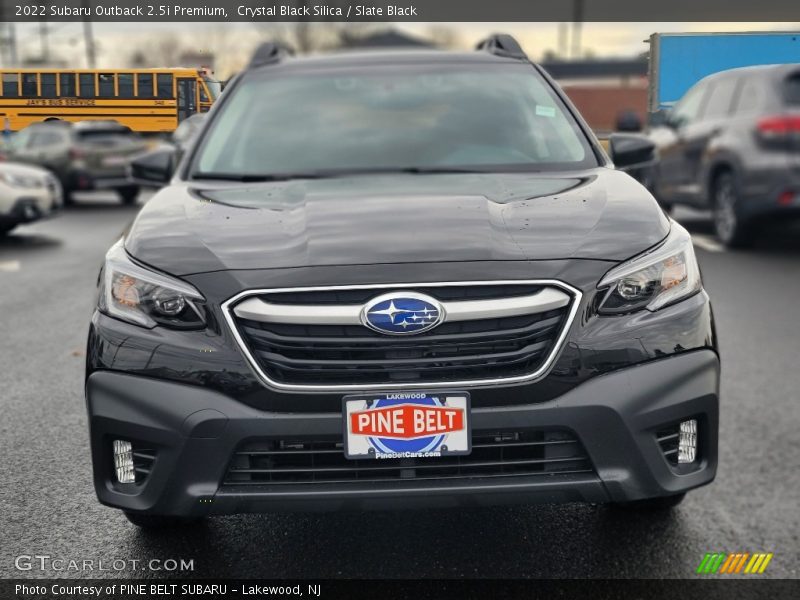 Crystal Black Silica / Slate Black 2022 Subaru Outback 2.5i Premium