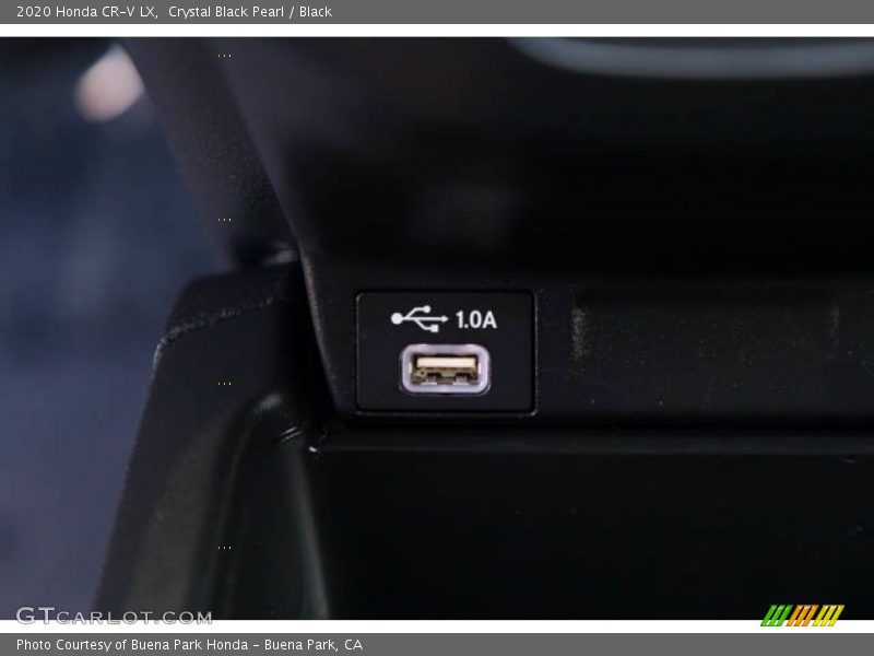Crystal Black Pearl / Black 2020 Honda CR-V LX