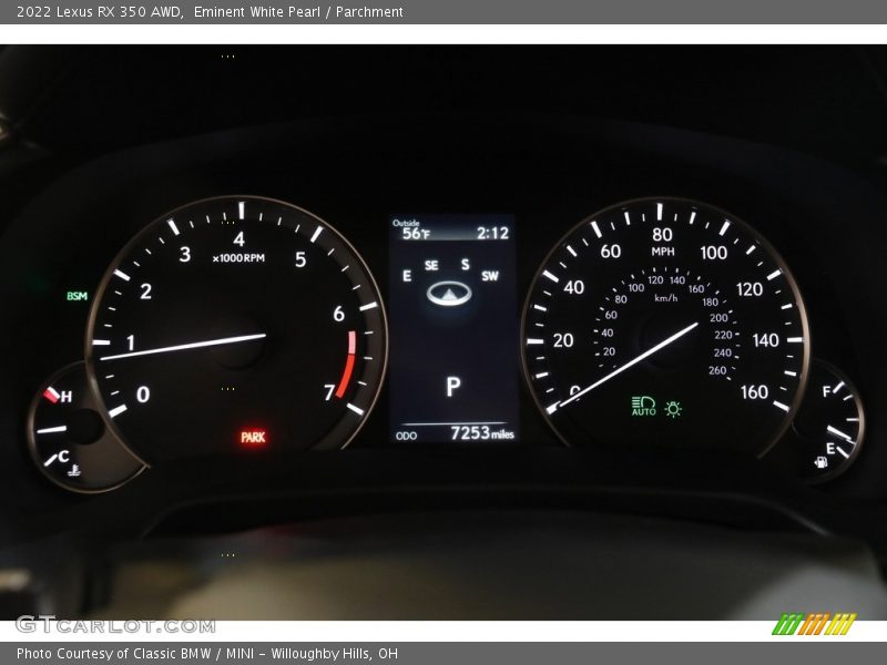  2022 RX 350 AWD 350 AWD Gauges