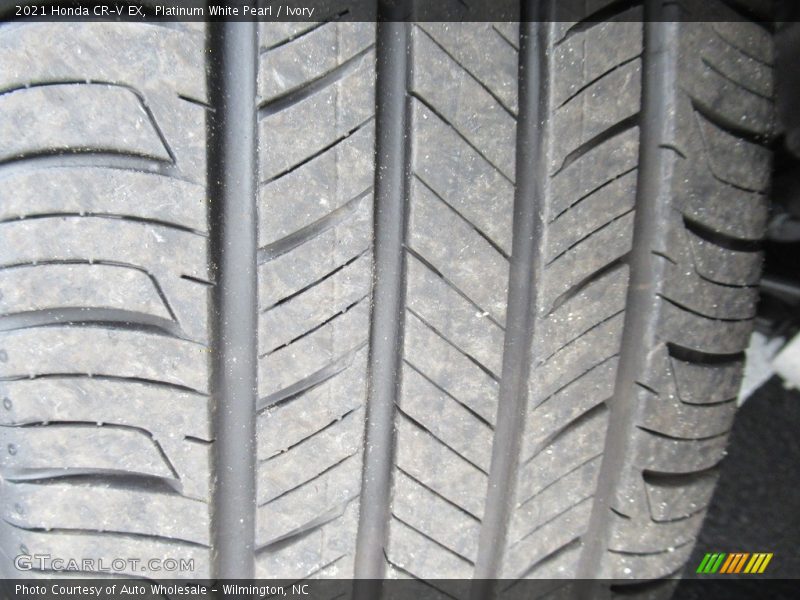 Platinum White Pearl / Ivory 2021 Honda CR-V EX