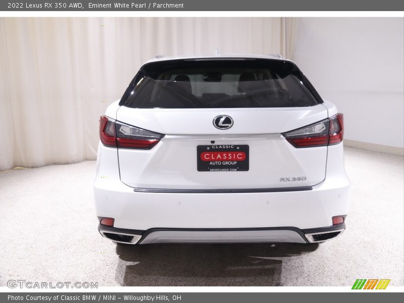 Eminent White Pearl / Parchment 2022 Lexus RX 350 AWD