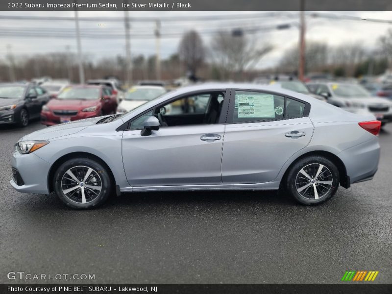  2022 Impreza Premium Sedan Ice Silver Metallic