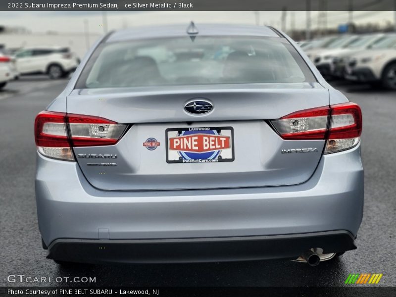 Ice Silver Metallic / Black 2022 Subaru Impreza Premium Sedan