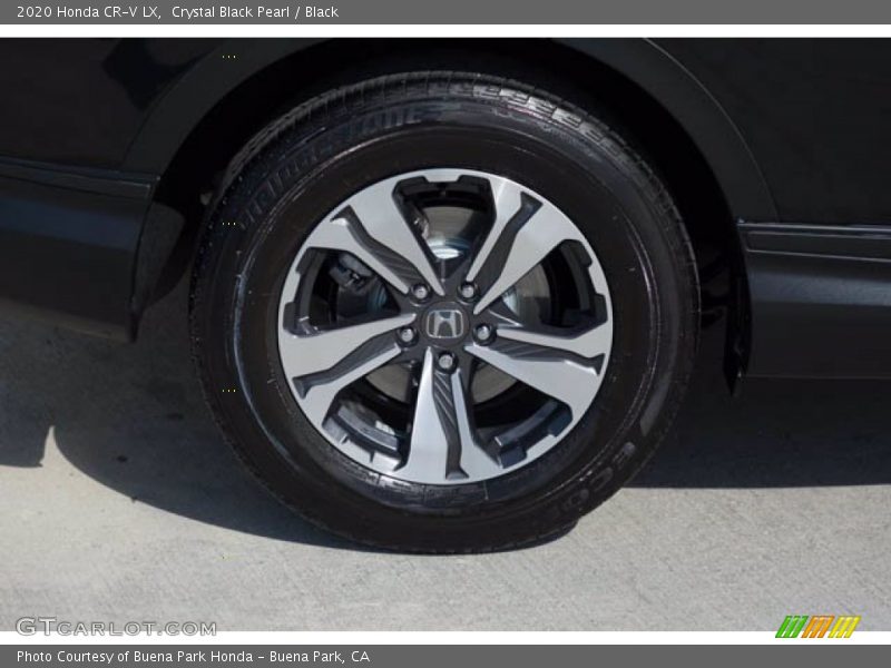 Crystal Black Pearl / Black 2020 Honda CR-V LX