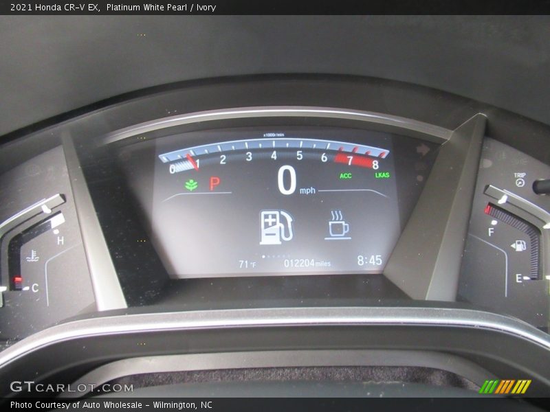 Platinum White Pearl / Ivory 2021 Honda CR-V EX