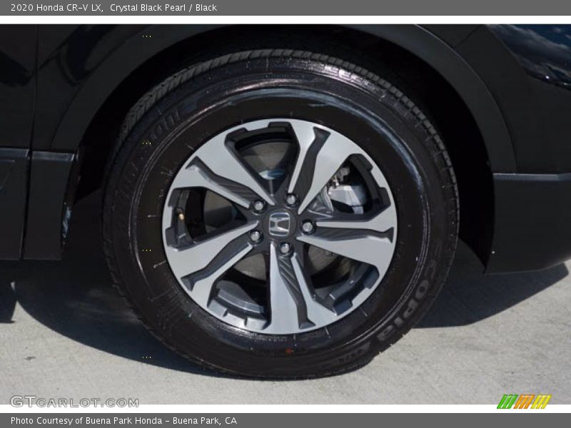 Crystal Black Pearl / Black 2020 Honda CR-V LX