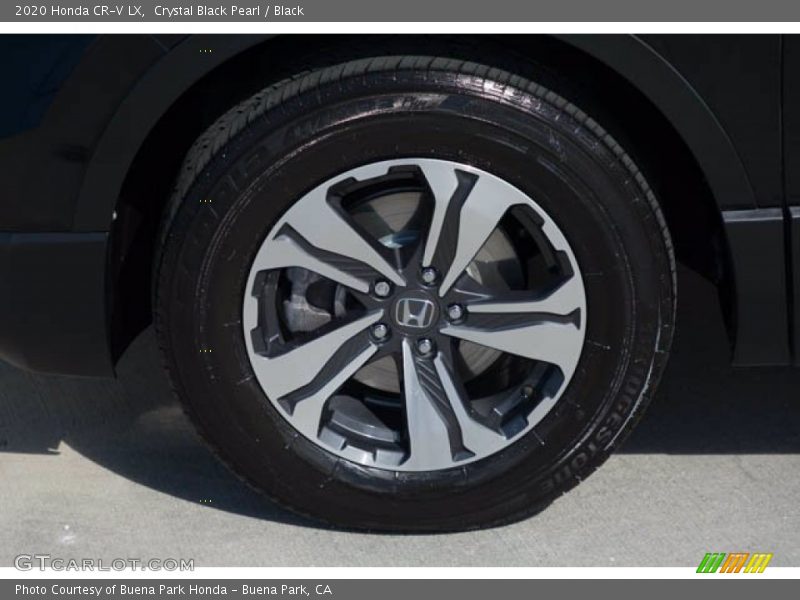 Crystal Black Pearl / Black 2020 Honda CR-V LX