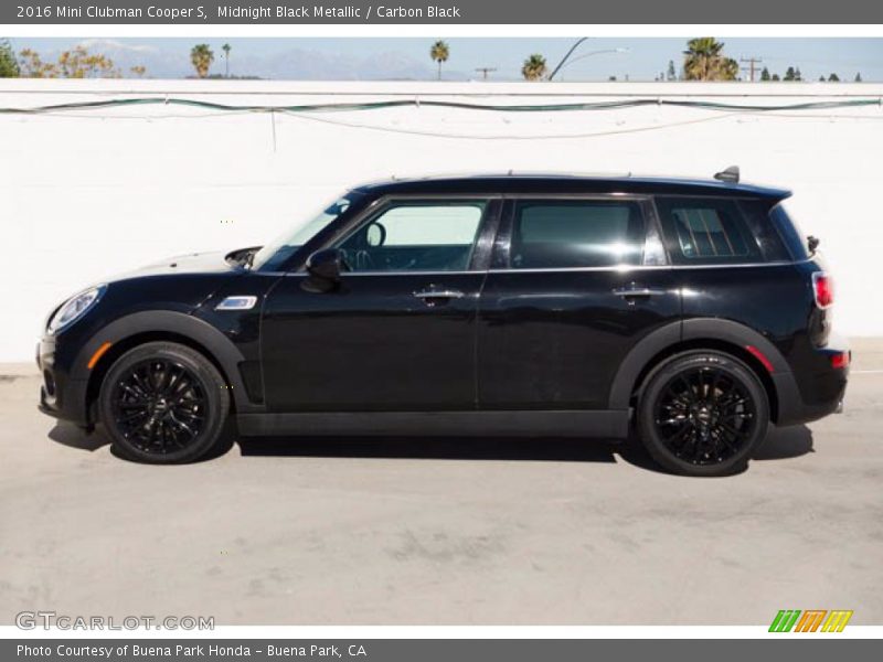 Midnight Black Metallic / Carbon Black 2016 Mini Clubman Cooper S