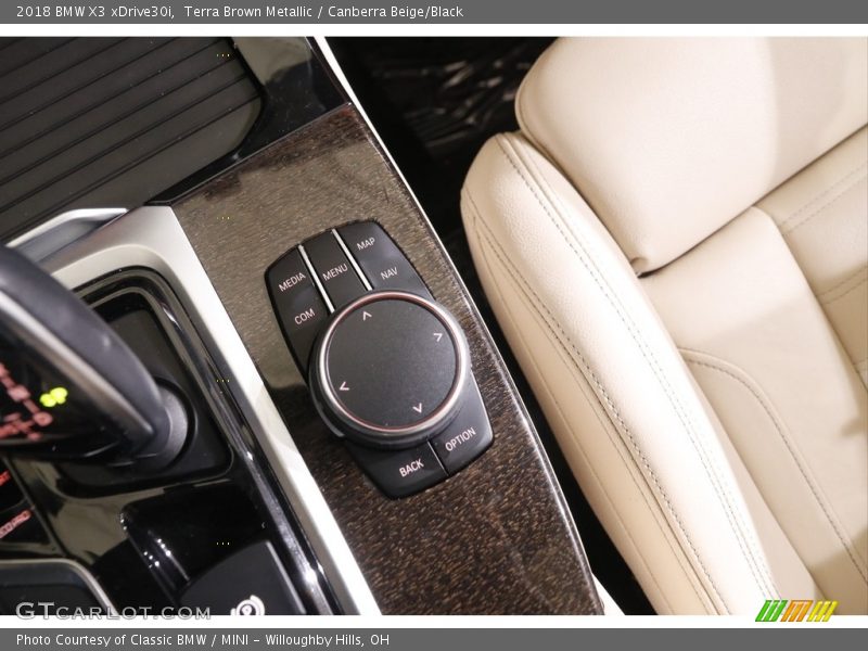 Terra Brown Metallic / Canberra Beige/Black 2018 BMW X3 xDrive30i