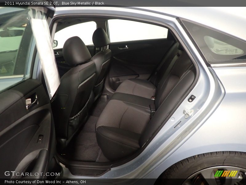 Blue Sky Metallic / Black 2011 Hyundai Sonata SE 2.0T