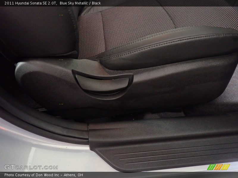 Blue Sky Metallic / Black 2011 Hyundai Sonata SE 2.0T