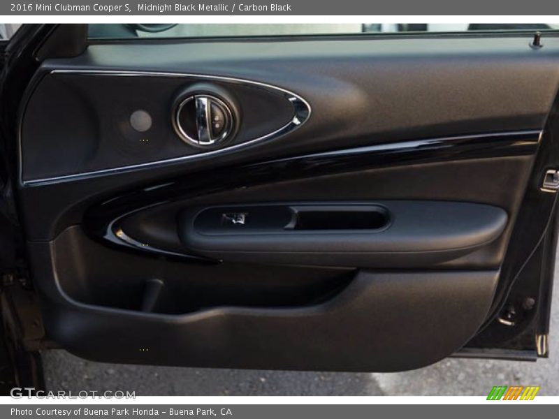 Midnight Black Metallic / Carbon Black 2016 Mini Clubman Cooper S
