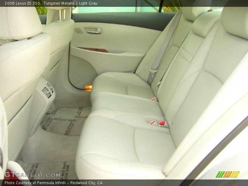 Tungsten Metallic / Light Gray 2008 Lexus ES 350