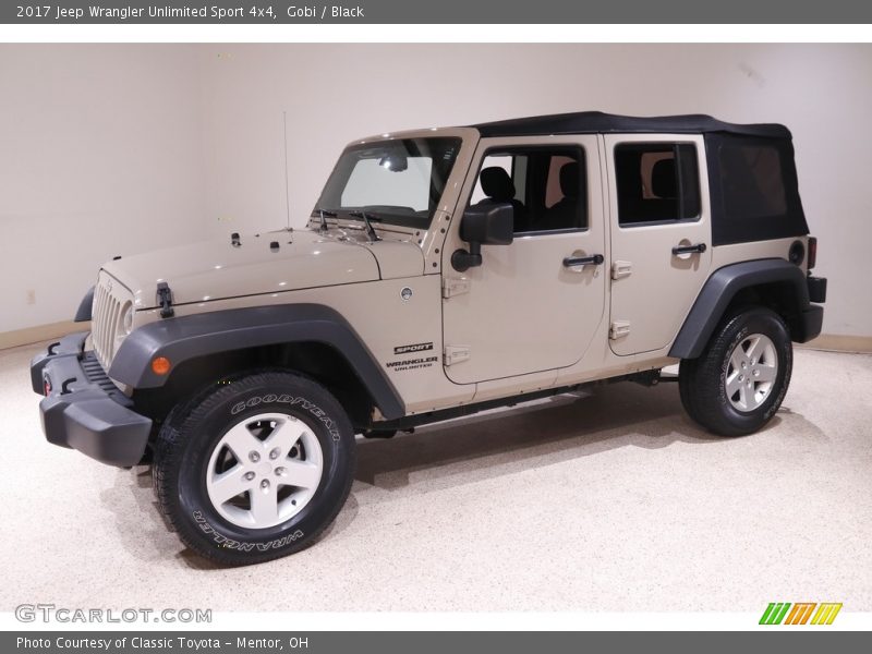 Gobi / Black 2017 Jeep Wrangler Unlimited Sport 4x4