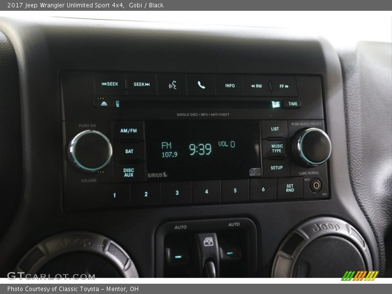 Gobi / Black 2017 Jeep Wrangler Unlimited Sport 4x4