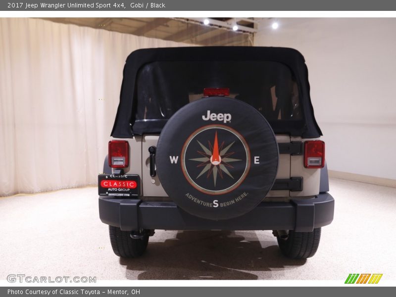 Gobi / Black 2017 Jeep Wrangler Unlimited Sport 4x4