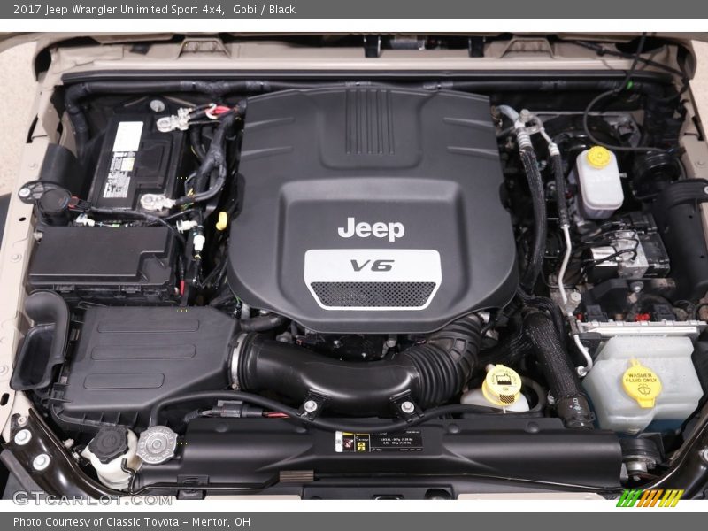 Gobi / Black 2017 Jeep Wrangler Unlimited Sport 4x4