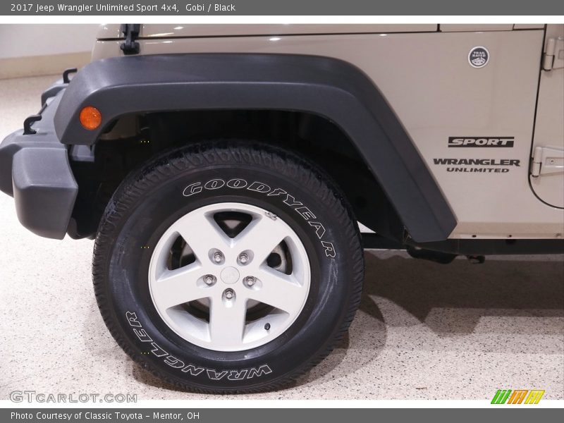 Gobi / Black 2017 Jeep Wrangler Unlimited Sport 4x4