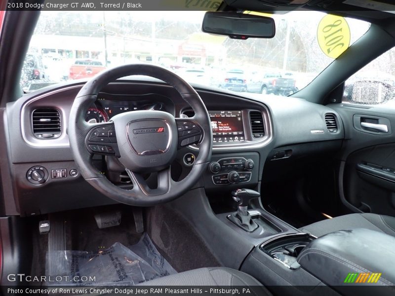 Torred / Black 2018 Dodge Charger GT AWD