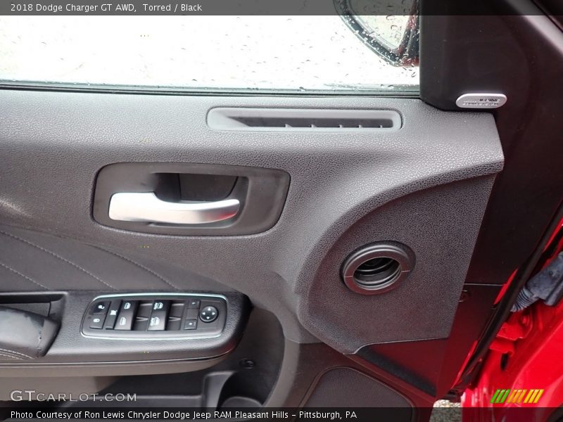 Torred / Black 2018 Dodge Charger GT AWD